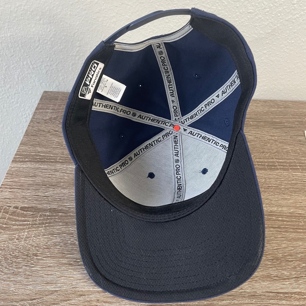 Fanatics NHL Seattle Kraken 2021 Training Hat Navy Blue Authentic Pro Snapback - Picture 4 of 9